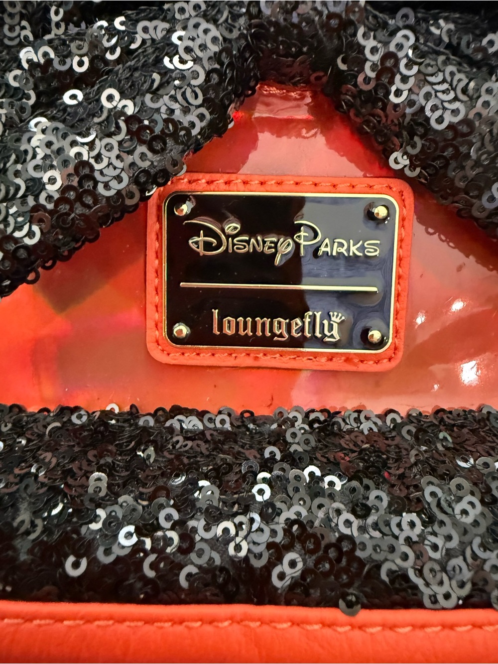 Loungefly Disney Parks Kids Orange Mini Backpack - Picture 2 of 6